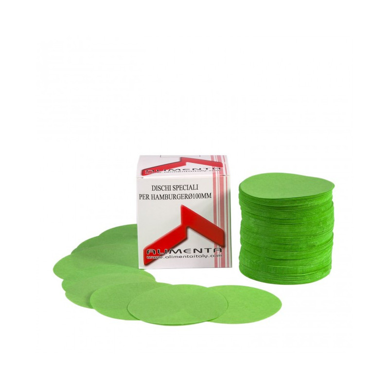 Disc de paper Diàmetre 100 mm Verd 500 gr.